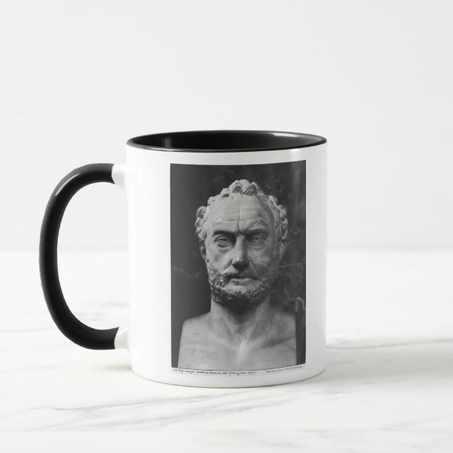 Taza El Herm de un hombre, dijo ser Thucydides (Izquierda)