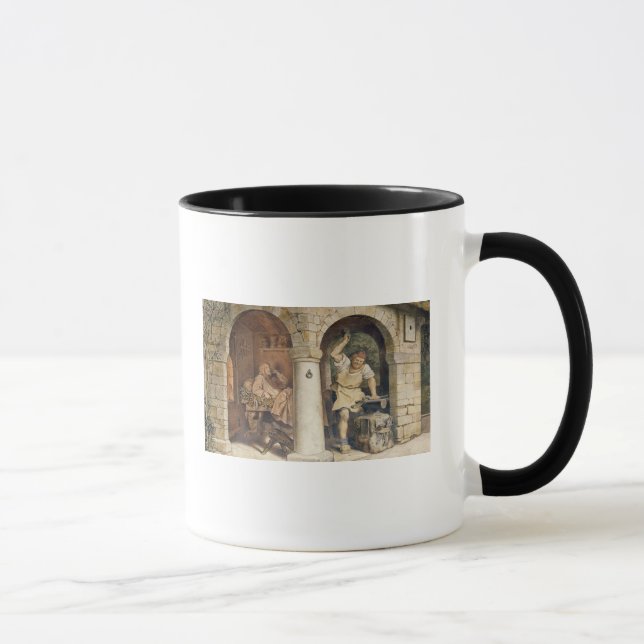 Taza El herrero de Ruhla, c.1854 (Derecha)