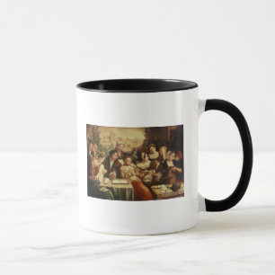 Taza El hijo despilfarrador que festeja con los Harlots