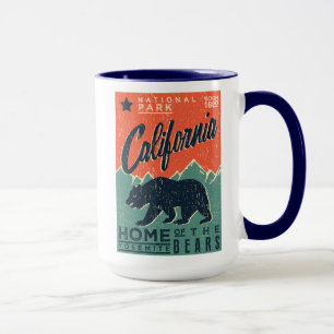 Taza El hogar del Yosemite lleva el California