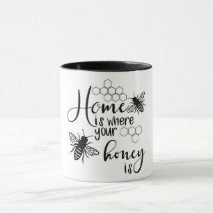 Taza El Hogar Es Donde Está Tu Miel.