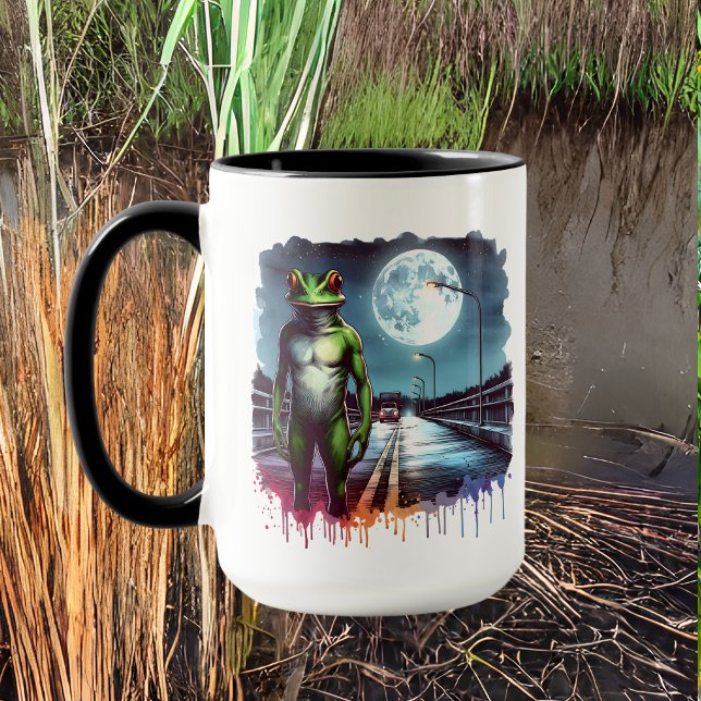 Taza El hombre de negocios de Loveland | Ohio Cryptid (Subido por el creador)