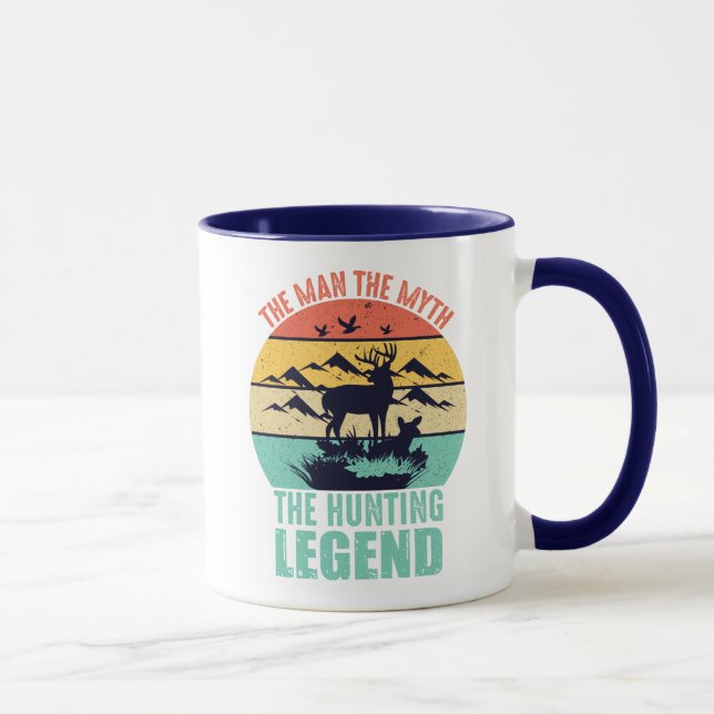 Taza El hombre - El mito - La leyenda de la caza (Derecha)
