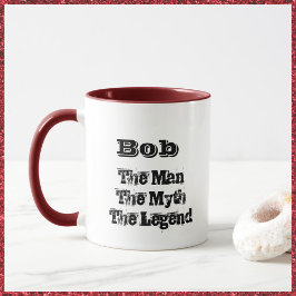 Taza El hombre el mito que la leyenda personaliza