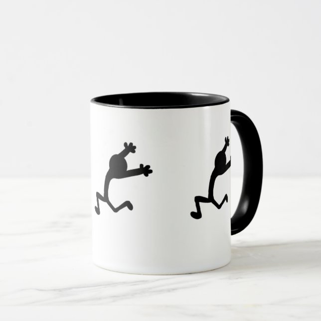 Taza El hombre en funciones (Anverso derecho)