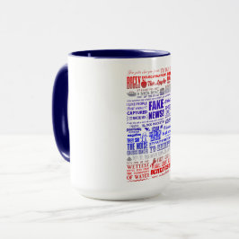 Taza El humor de Donald Trump sobre los Trump