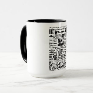Taza El humor de Donald Trump sobre los Trump