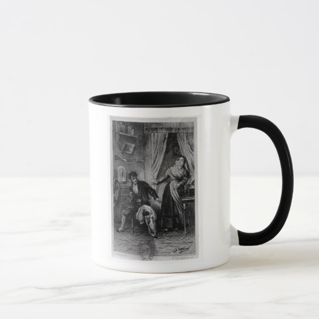 Taza El ilustracion de Colomba cerca prospera Merimee (Derecha)