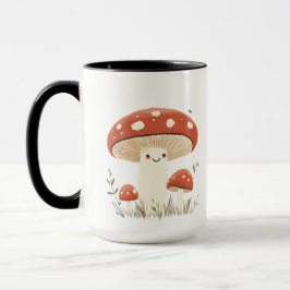 Taza El ilustracion retrata una cosecha cálida y acoged