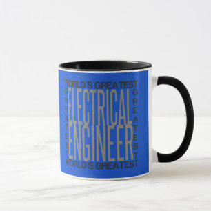 Taza El ingeniero eléctrico más grande de los mundos