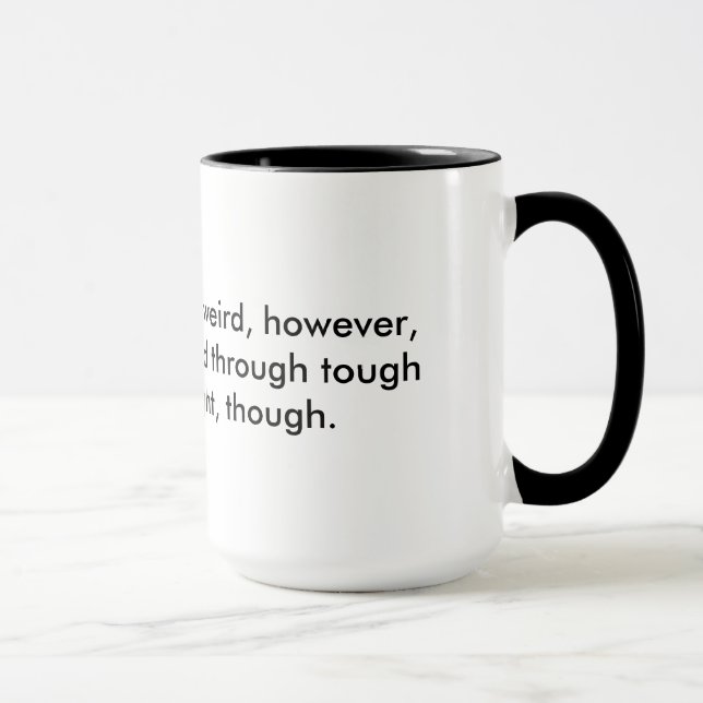 Taza El inglés es extraño (Derecha)