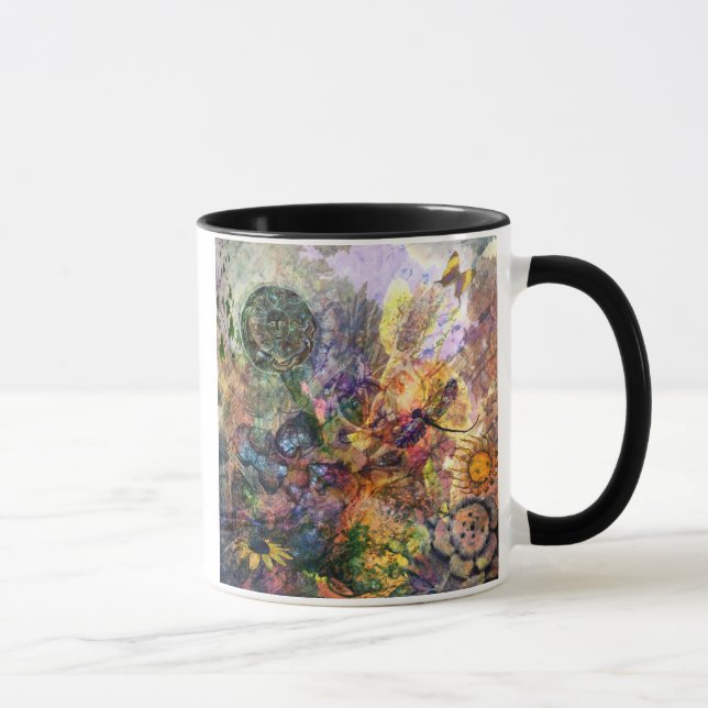 Taza El jardín de flores (Derecha)