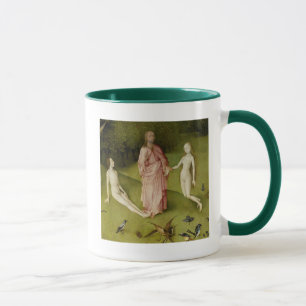 Taza El jardín de placeres terrestres, siglo XV