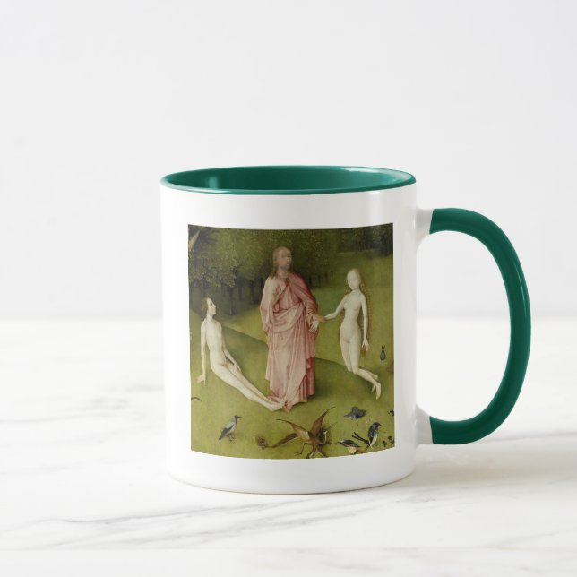Taza El jardín de placeres terrestres, siglo XV (Derecha)