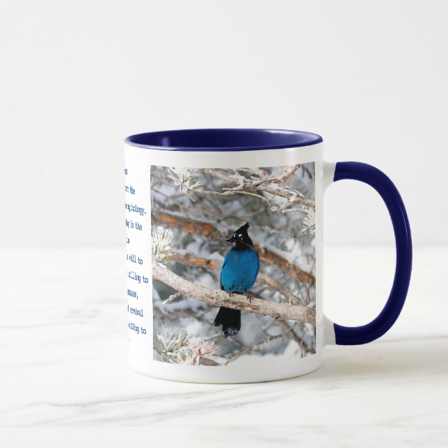 Taza El Jay del Steller mitológico (Derecha)