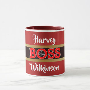 Taza El jefe / Da Boss con tu nombre