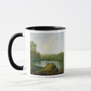 Taza El jefe del lago Nemi (aceite en lona)