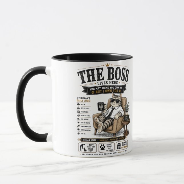 Taza El Jefe Real (Izquierda)