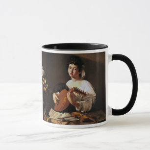 Taza El jugador del laúd, Caravaggio