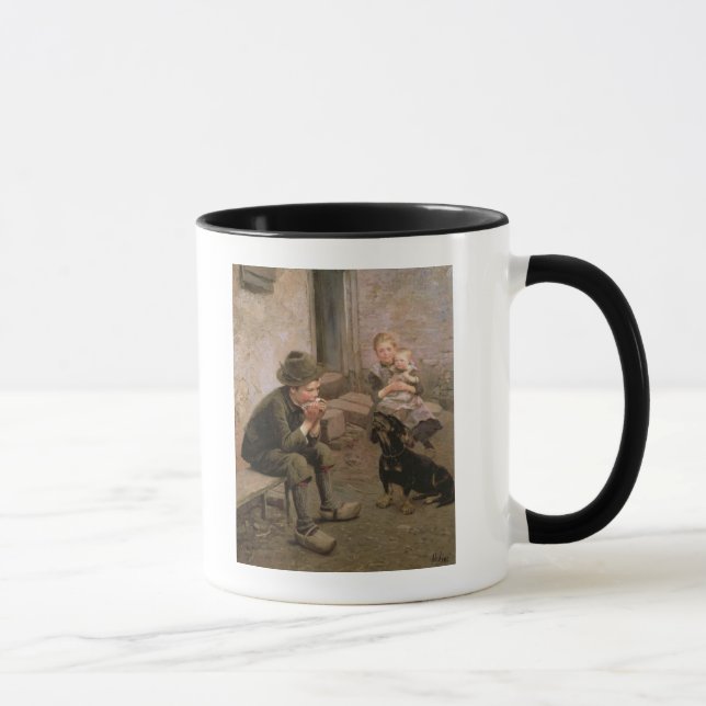 Taza El jugador del órgano de boca (Derecha)