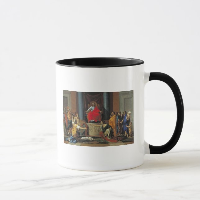 Taza El juicio de Solomon, 1649 (Derecha)