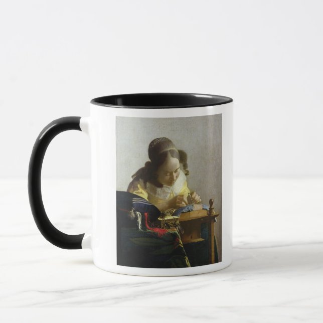Taza El Lacemaker, 1669-70 (Izquierda)