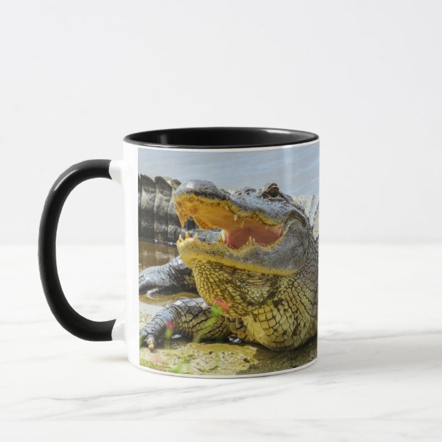 Taza El lagarto. Cara a cara. (Izquierda)