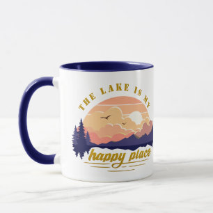 Taza El lago es mi lugar feliz