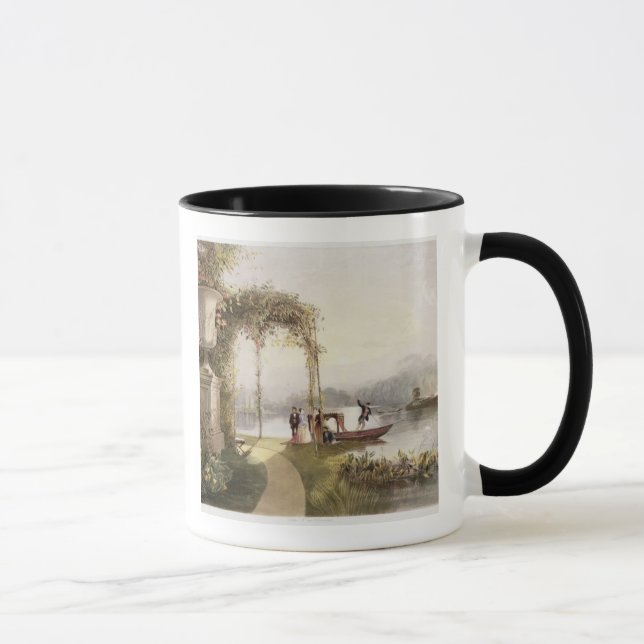 Taza El lago, jardines de Trentham Pasillo, 'de los (Derecha)
