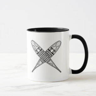 Taza El lago largo está llamando - las raquetas