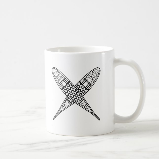 Taza El lago largo está llamando - las raquetas (Derecha)