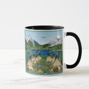 Taza El lago Nez Perce ~ Wallowa