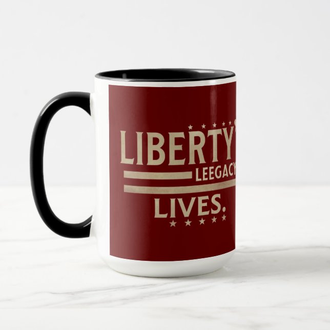 Taza El legado de la libertad vive mal (Izquierda)