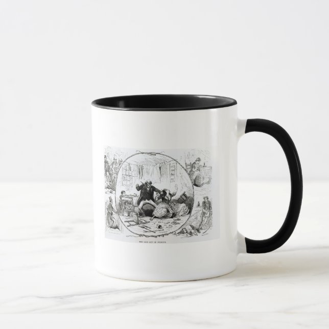 Taza El león fuera del humor (Derecha)