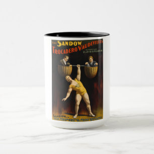 Taza El levantador de pesas de vodevil Eugen Sandow San