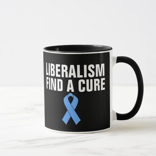 TAZA EL LIBERALISMO ENCUENTRA UN BURBUJO DE CAFÉ MUY GR (Derecha)