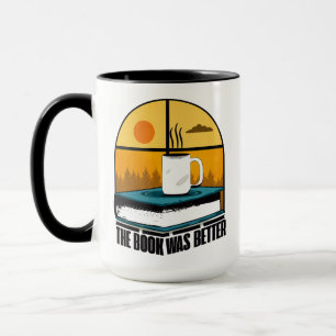 Taza El libro fue mejor - leyendo regalo