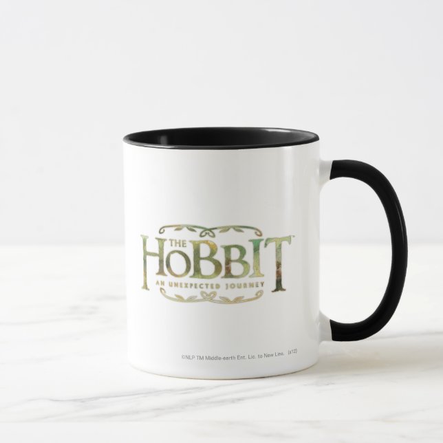 Taza El logo de Hobbit Green (Derecha)