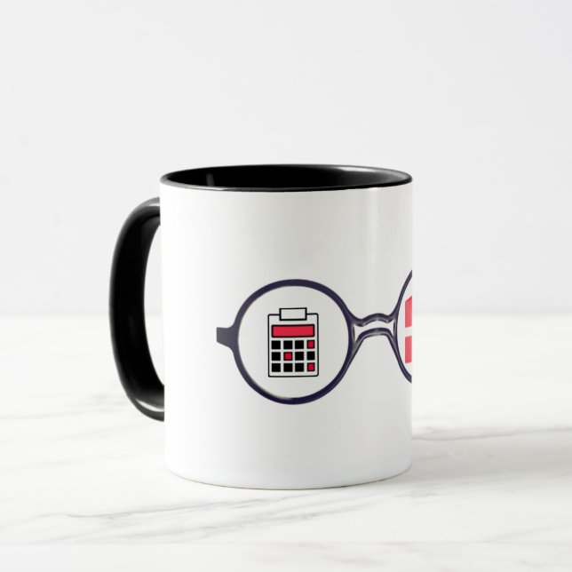 Taza "El logo del Contador Gifted" (Anverso izquierdo)