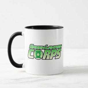 Taza El logotipo 2 del cuerpo de la linterna de Gren