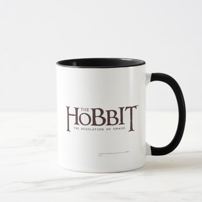 Taza El logotipo de Hobbit - Oscuro (Derecha)