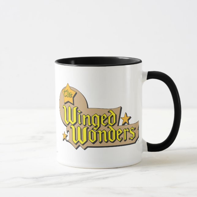 Taza El logotipo de Winged Wonders (Derecha)