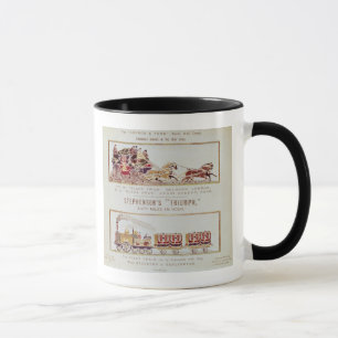 Taza El "Londres y la York" Royal Mail entrenan