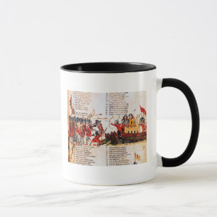 Taza El luchar de los caballeros