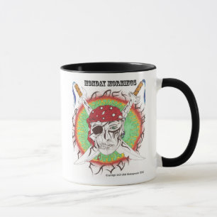 Taza El lunes por la mañana pirata