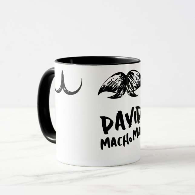 Taza "¡El macho del dueño!" (Anverso izquierdo)