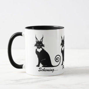 Taza El mal que persigue el trío del gato