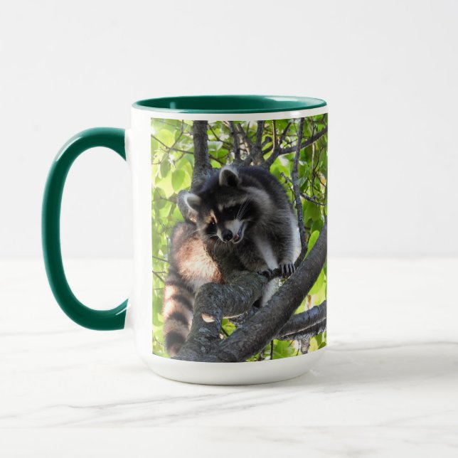 Taza El mapache en un árbol (Izquierda)