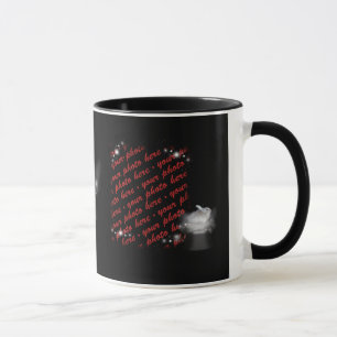 Taza El marco fotográfico Conejo y el Gorra Mágico