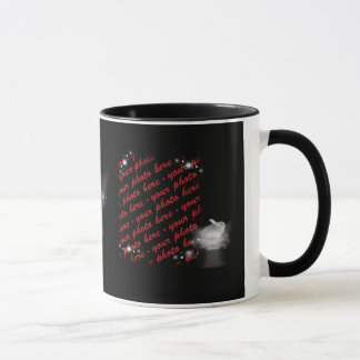 Taza El marco fotográfico Conejo y el Gorra Mágico